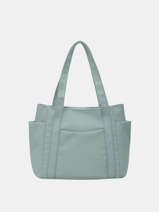 - Oxford Cloth Tote Bag - Gum Leaf / One Size - Optima Women