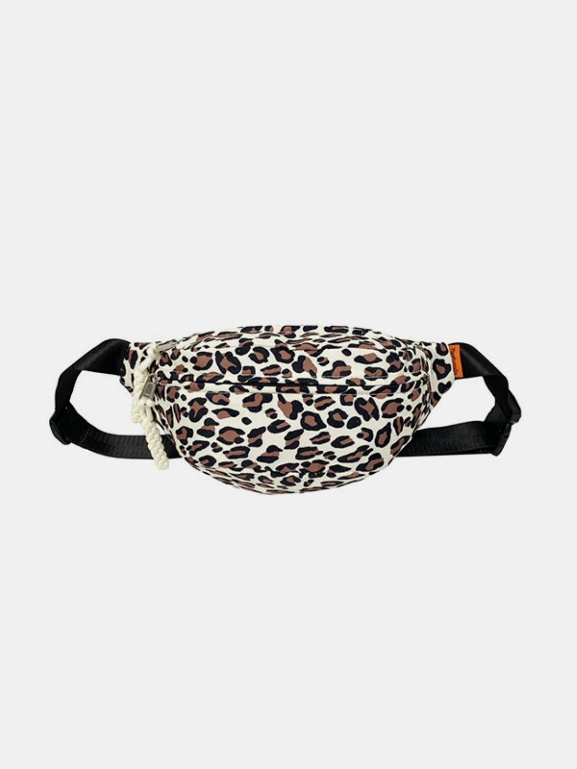 - Classic Leopard Sling Bag - Ivory / One Size - Optima Women