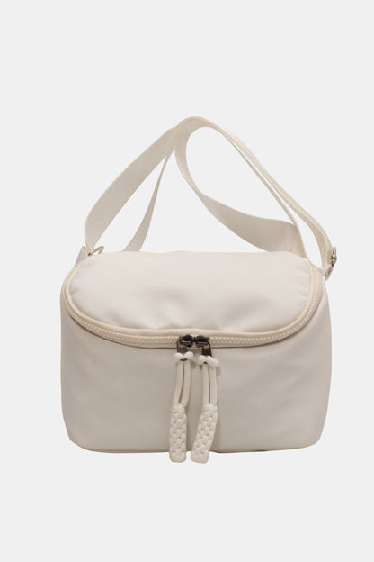 - Medium Basket Sling Bag - White / One Size - Optima Women