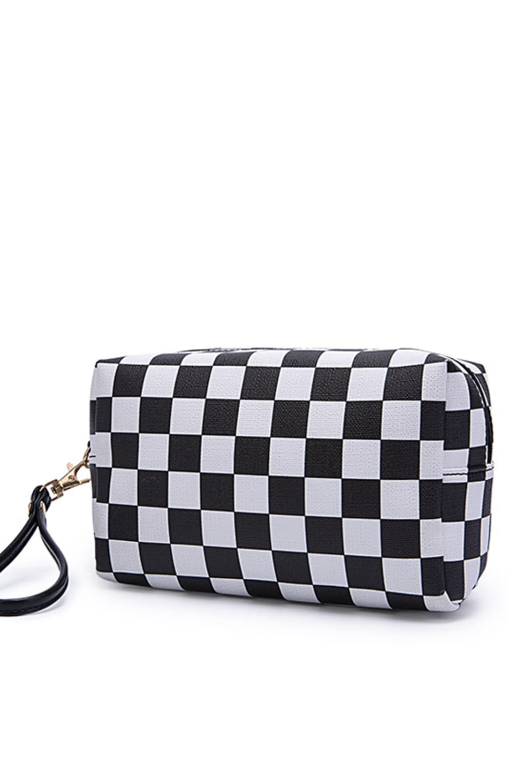 - Classic Makeup Bag - Black / One Size - Optima Women