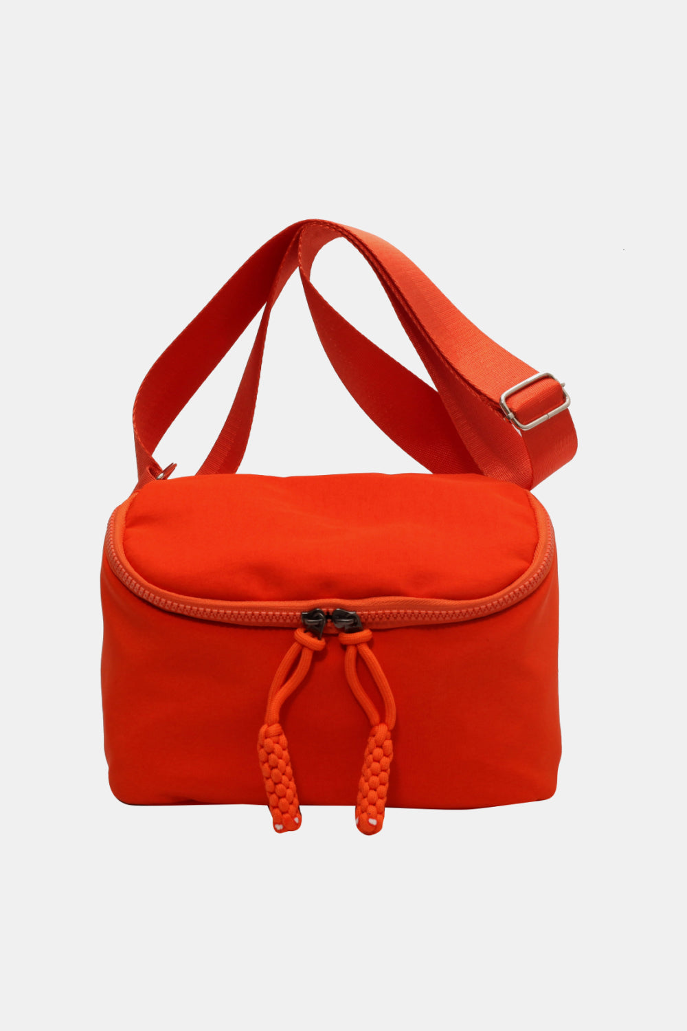 - Medium Basket Sling Bag - Orange / One Size - Optima Women