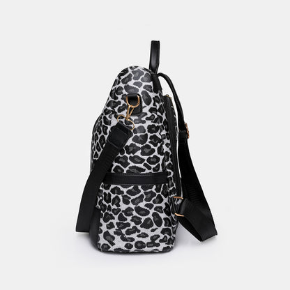 - Essential Leopard Backpack - Camel / One Size - Optima Women