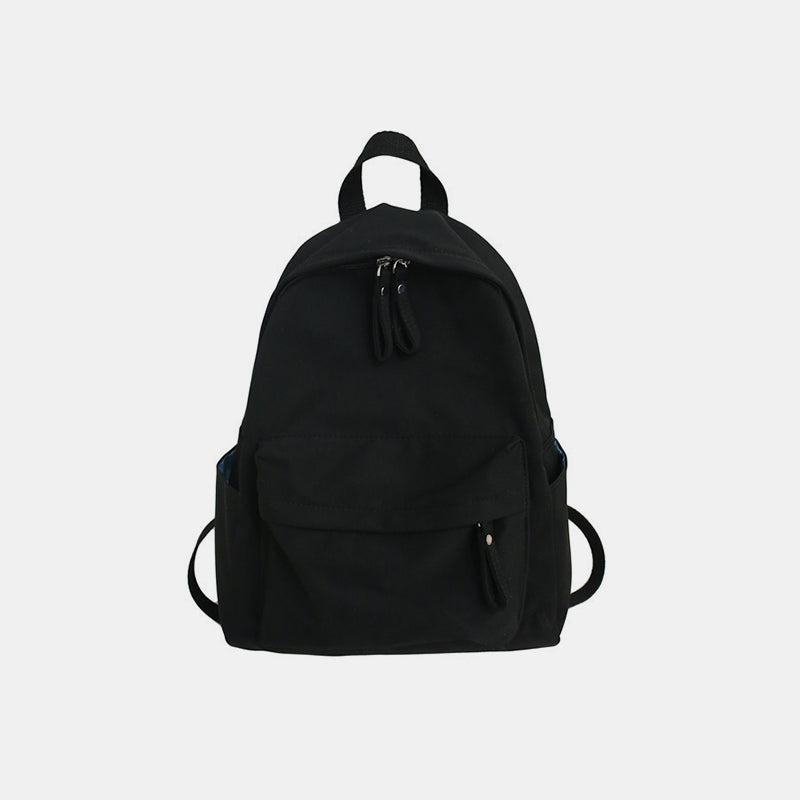 - Classic Cotton Backpack - Black / One Size - Optima Women